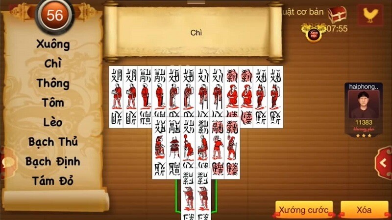 Bài Chắn là một trò chơi dân gian có từ lâu đời ở Việt Nam